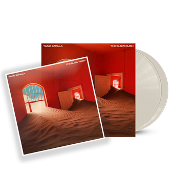 LIMITED EDITION - THE SLOW RUSH CREAMY WHITE 2LP + NUMBERED LITHOGRAPH  (WEBSTORE EXCLUSIVE)